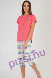 Vienetta Halásznadráhos gombos női pizsama (NPI4667 XL)