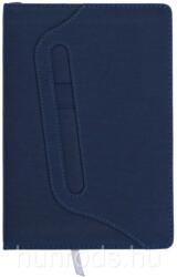 Notesz A5 elegáns kék műbőr borítóval vonalas 100 lapos (W25-4)