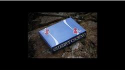 The United States Playing Card Company Cherry Casino Tahoe Blue kártya, 1 csomag - csomagolás sérült