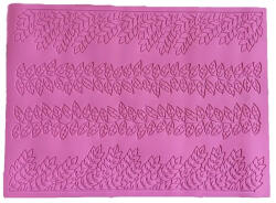 Levél mintás szilikon csipke forma 28, 5×38, 5cm
