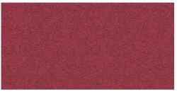Mank asztali futó 40 cm x 24 m textilhatású Lias - bordó