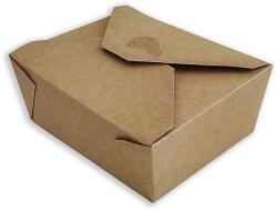  FOODBOX-M 1350 ml barna papírdoboz 50 db (50 db)