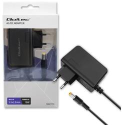 Qoltec Hálózati adapter 19W | 9V | 2.1A | 5.5*2.5 (51034)