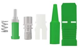 Qoltec Optikai szálcsatlakozó SC/APC | Egymódusú | 0, 9mm (54167)