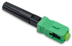 Qoltec SC / APC gyors száloptikai csatlakozó | Singlemode | 0.9 | 10 db-os készlet (54498)