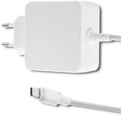 Qoltec Töltő | 45W | 5-20V | 2-3A | USB-C típus | PD | Fehér (50194)