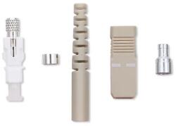Qoltec SC száloptikai csatlakozó | Multimódusú | 3.0mm | Szerelőkészlet | 200db (54449)
