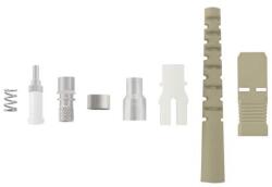 Qoltec Optikai szálcsatlakozó SC/UPC | Multimódusú | 3, 0mm (54170)