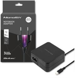 Qoltec Töltő | 65W | 5-20.3V | 2-3.25A | USB-C típus | Laptop | Okostelefon | PD (51027)