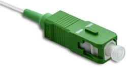 Qoltec Pigtail optikai szál SC/APC | Egymódusú | 9/125 | G652D | 2m (54111)