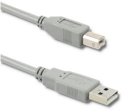 Qoltec USB 2.0 kábel A apa | B apa | 0.19m (50393)