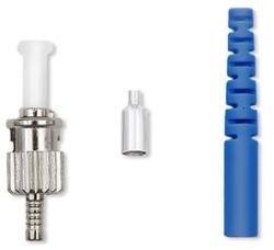 Qoltec Optikai szál ST csatlakozó | Singlemode | 2.0mm | Szerelőkészlet | 200 db (54441)