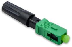 Qoltec SC/APC száloptikai gyorscsatlakozó | Singlemode | 3, 0 mm (54496)