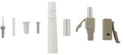 Qoltec Optikai szál csatlakozó LC/UPC | Multimódusú | 3.0mm (54164)