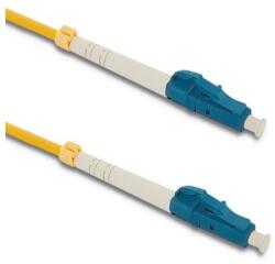 Qoltec Patchcord optikai kábel LC/UPC - LC/UPC | Egymódusú | 9/125 | G652D | Simplex | 1m (54324)