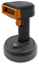 Qoltec Vezeték nélküli vonalkód olvasó és QR kód szkenner | 1D 2D | 2.4G | + dokkoló állomás (50878)