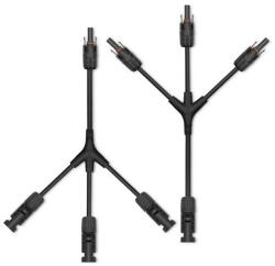 Qoltec Napelem Csatlakozó | MC4 csatlakozó | Y típus | 1000V | 30A (52601)
