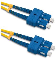 Qoltec Patchcord optikai szál SC/UPC - SC/UPC | Egymódusú | 9/125 | G652D | Duplex | 2m (54001)