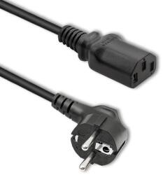 Qoltec Tápkábel IEC C13/SCHUKO | 3x0.75mm2 | 1.5m (50368)