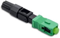 Qoltec SC/APC optikai gyorscsatlakozó | Singlemode | 3, 0 mm (54494)