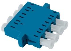 Qoltec Adapter száloptikai LC/UPC | Négyes | Egymódusú (54135)