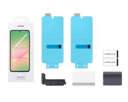 Samsung képernyővédő fólia 2db (törlőkendő + segédkeret) ÁTLÁTSZÓ Samsung Galaxy A56 5G (SM-A566) (EF-UA566CTEGWW)