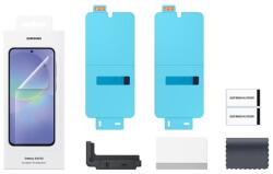 Samsung képernyővédő fólia 2db (törlőkendő + segédkeret) ÁTLÁTSZÓ Samsung Galaxy A36 5G (SM-A366) (EF-UA366CTEGWW)