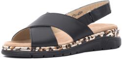 Suave Sandale dama casual, Suave, piele naturala, SU12505VT MOSTAR 01-N, negru