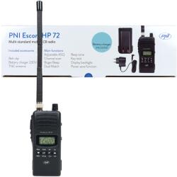PNI Statie radio CB portabila PNI Escort HP 72, 4W, AM-FM, ASQ, Dual Watch, Scan, fara acumulator (PNI-HP72-NO-BAT) Statii radio