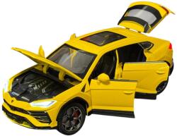 Che Zhi Lamborghini Urus (replica) 2019 Yellow cu led-uri, sunete si fum scala 1/241/43 (36452)