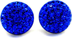 HÉRA bedugós fülbevaló - 14 mm (sapphire) (2025040102)