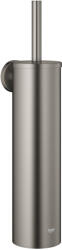 GROHE Perie WC Grohe Essentials, pe perete, metal/plastic, mat, grafit, 40696AL0 (40696AL0)