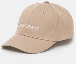 Guess Jeans pamut baseball sapka sötétkék, nyomott mintás, M4BZ26 WF8V1 - bézs Univerzális méret