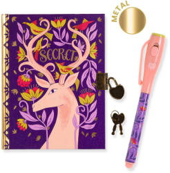 DJECO Titkos napló varázstollal - Melissa Secret Notebook - magic marker (DD03617)