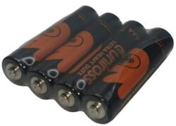 Uniross R03/AAA/mikro 1, 5V szén-cink elem 4db/fólia