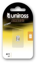 Uniross A11/11A 6V alkáli elem 1db/csomag