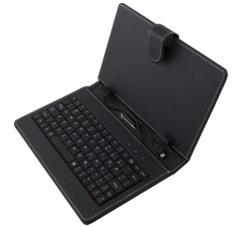 Esperanza 7, 85" Univerzális tablet tok + billentyűzet (angol), fekete - techsend