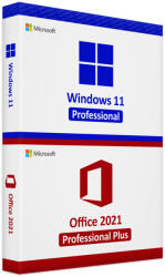 Microsoft Windows 11 Professional + Office 2021 Professional Plus (FQC-10537+269-17186)