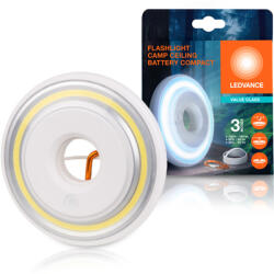OSRAM Kemping mennyezeti zseblámpa LED COB elem 3xAAA 2, 2W 180lm 4000K LEDVANCE (4099854175688)