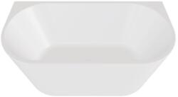 Besco Vica fal mellé szerelhető fűrdőkád 169x80 cm ovális fehér #WAS-170VNBO (#WAS170VNBO)