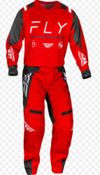  fly racing f-16 piros-szürke ruhaszett 36+xl (375-923-szj)