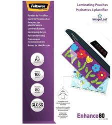 Fellowes Folie laminare Fellowes A3, 80 microni, 100 buc-top (5306207) Aparat de laminat