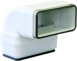 GONAL LAPOS CSATORNA SAROK - FÜGGŐLEGES-7 Légtechnikai csövek, elemek és idomok (webshop) (Lapos csatorna sarok - függőleges-7)