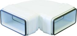 GONAL LAPOS CSATORNA SAROK - VÍZSZINTES-7 Légtechnikai csövek, elemek és idomok (webshop) (Lapos csatorna sarok - vízszintes-7)