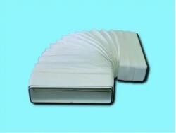 GONAL FLEXIBILIS KÖNYÖK 55X220-AS CSATLAKOZÁSSAL-2 Légtechnikai csövek, elemek és idomok (webshop) (Flexibilis könyök 55x220-as csatlakozással-2)