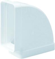 GONAL LAPOS CSATORNA SAROK - VÍZSZINTES Légtechnikai csövek, elemek és idomok (webshop) (Lapos csatorna sarok - vízszintes)