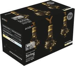 Avide Kültéri szolár füzér 5m, melegfehér, IP44 (AOSS5R-10C50ML-WW) (AOSS5R-10C50ML-WW)
