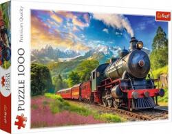 Trefl Пъзел Trefl от 1000 части - Пътешествие с влак (10929)