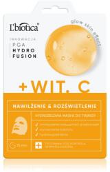 L’biotica PGA Hydro Fusion + Vitamin C intenzív hidrogélmaszk az élénk bőrért