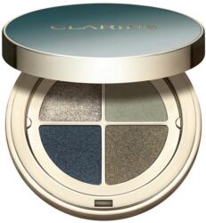 Clarins Ombre 4 Colour Eye Palette paletă cu farduri de ochi pentru un efect de lunga durata culoare 05 - Jade Gradation 4.2 g